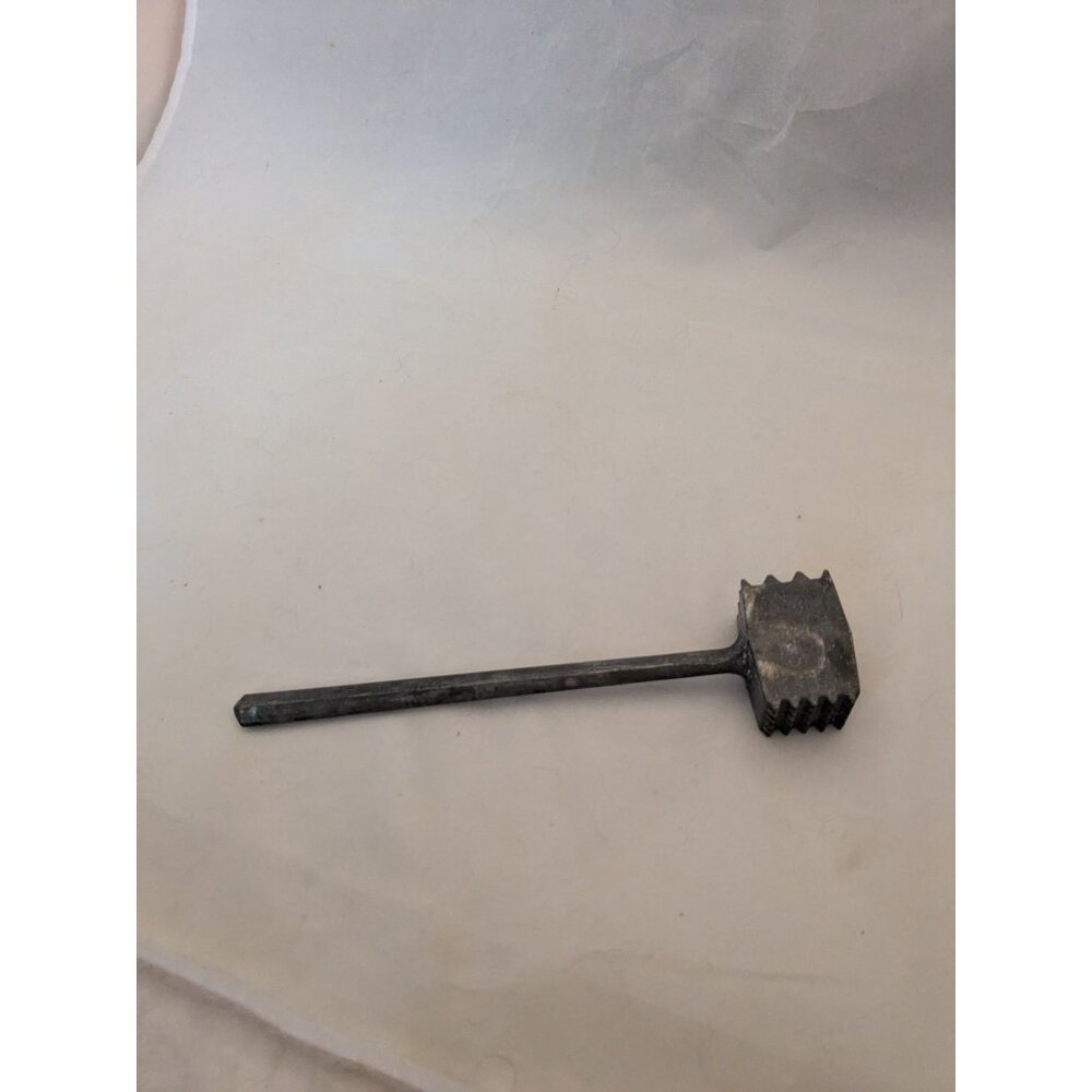 Ekco #1 Aluminum Meat Tenderizer Double Textured Sides 8" Taiwan